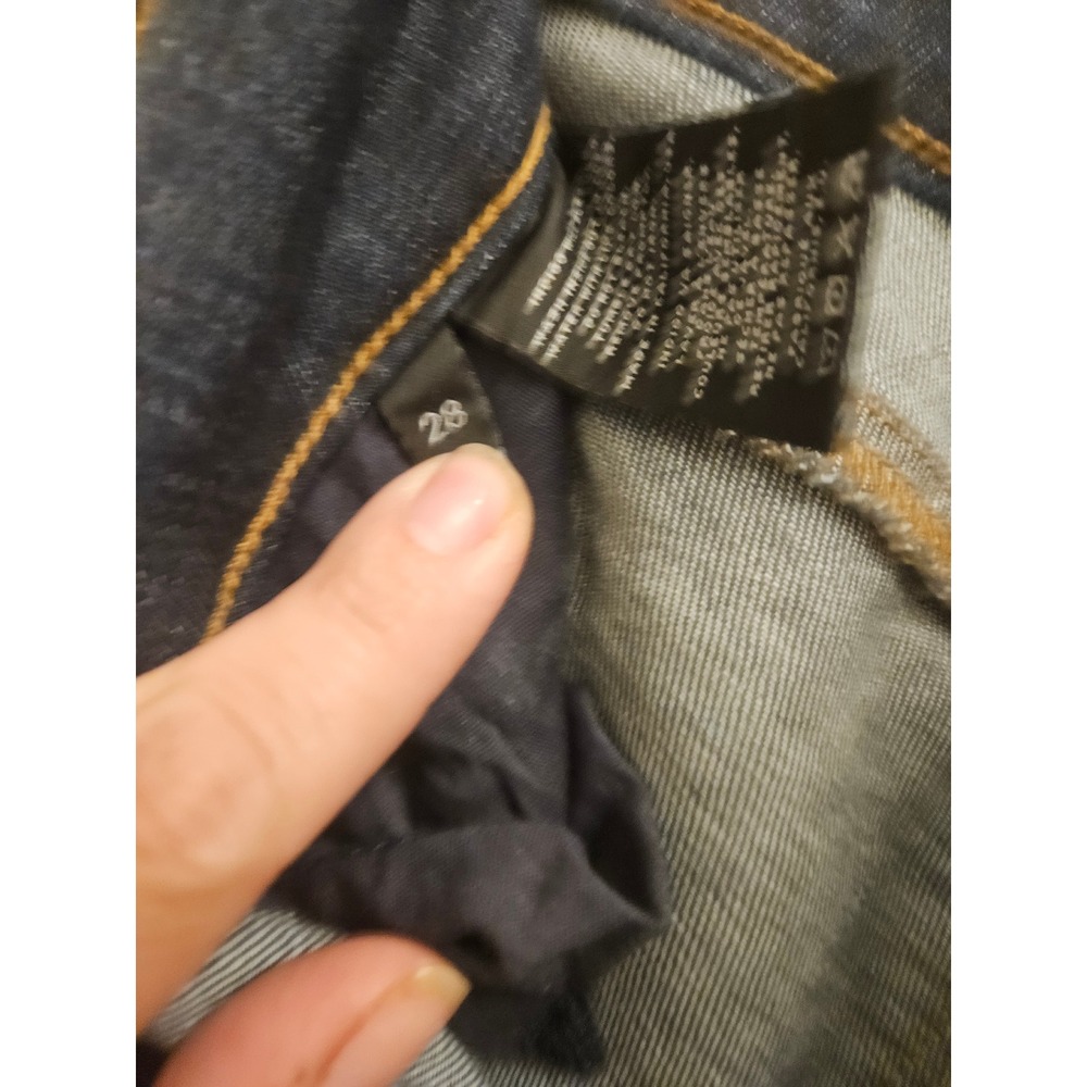 J Brand Women Dark Wash Flare Jeans Indigo Blue Stretch Denim Size 28 - Picture 4 of 4